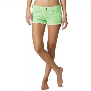 Fox Women's Outshine Cutoff Shorts Green Size 5